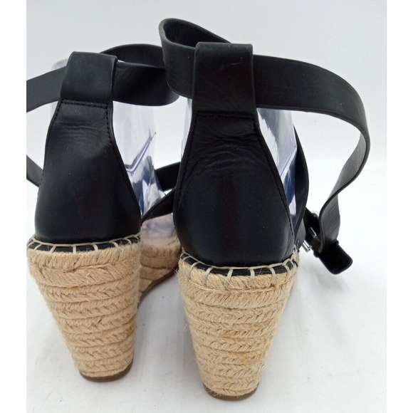 Vince Camuto Shoes Women’s Size 8M Wedges Leather Strappy Gladiator Sandals - Picture 7 of 13